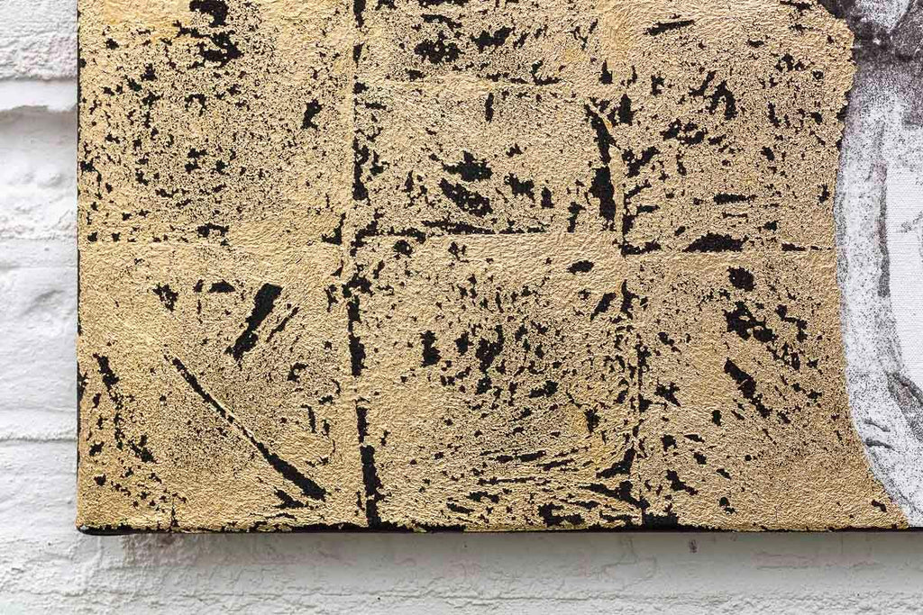 Eidetic (Gold) - Original by artist Ben Riley - Wyecliffe Galleries