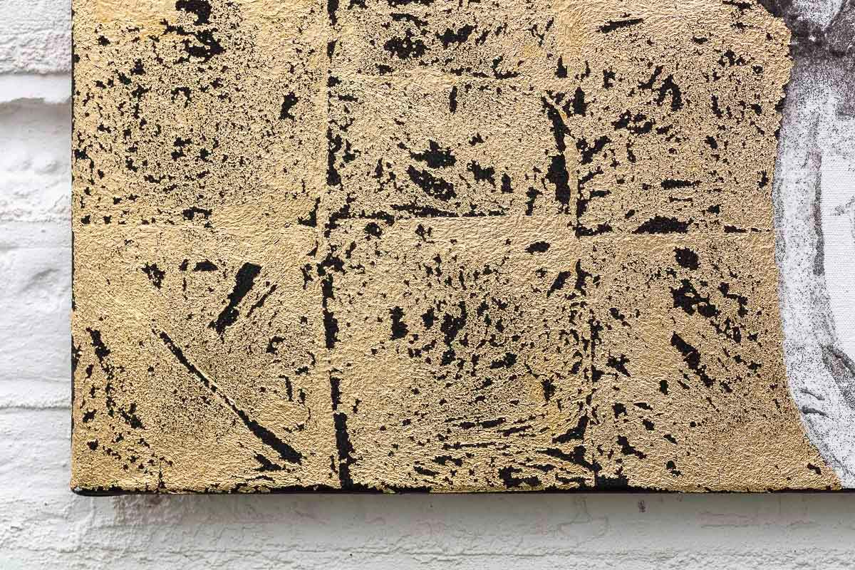 Eidetic (Gold) - Original by artist Ben Riley - Wyecliffe Galleries