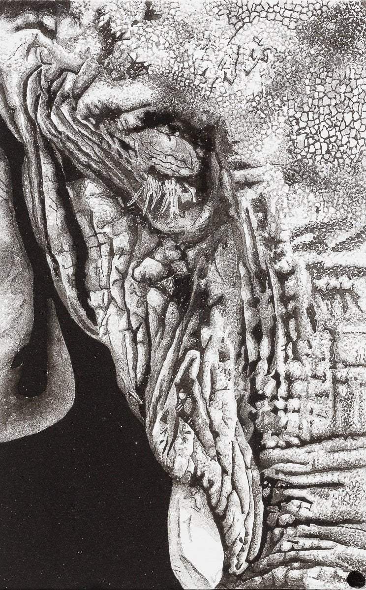 Eidetic - Original - SOLD by artist Ben Riley - Wyecliffe Galleries