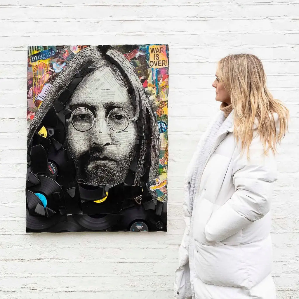 End War - Original - SOLD by artist Ben Riley - Wyecliffe Galleries