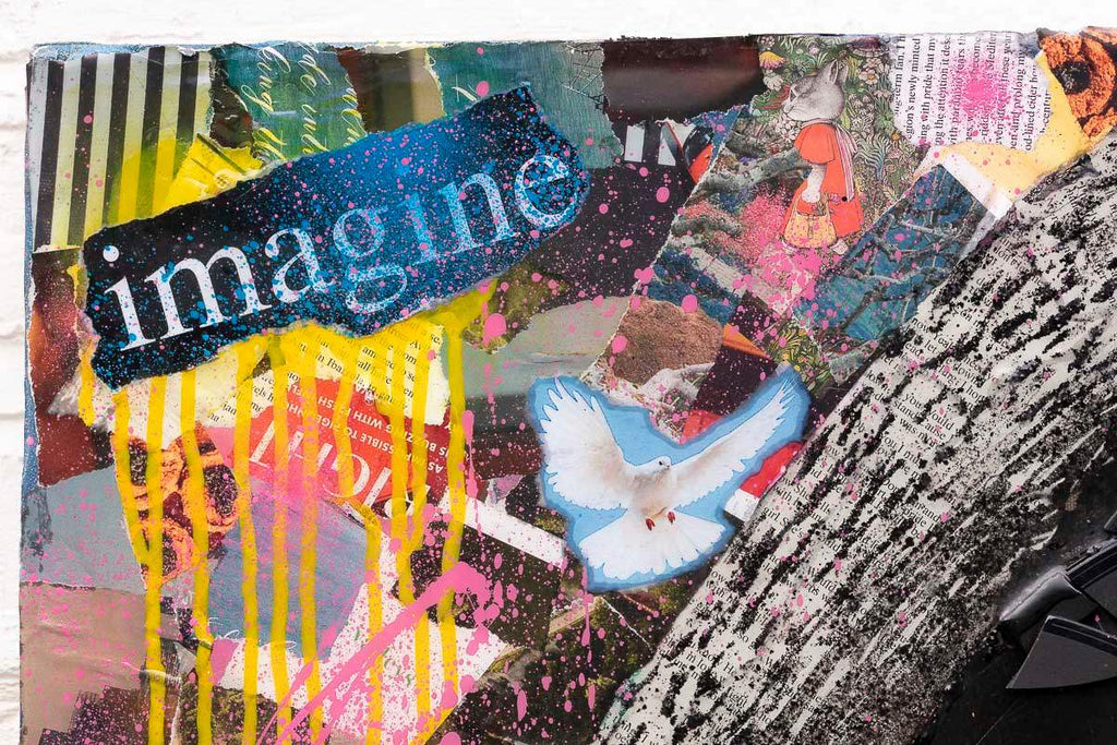 End War - Original - SOLD by artist Ben Riley - Wyecliffe Galleries