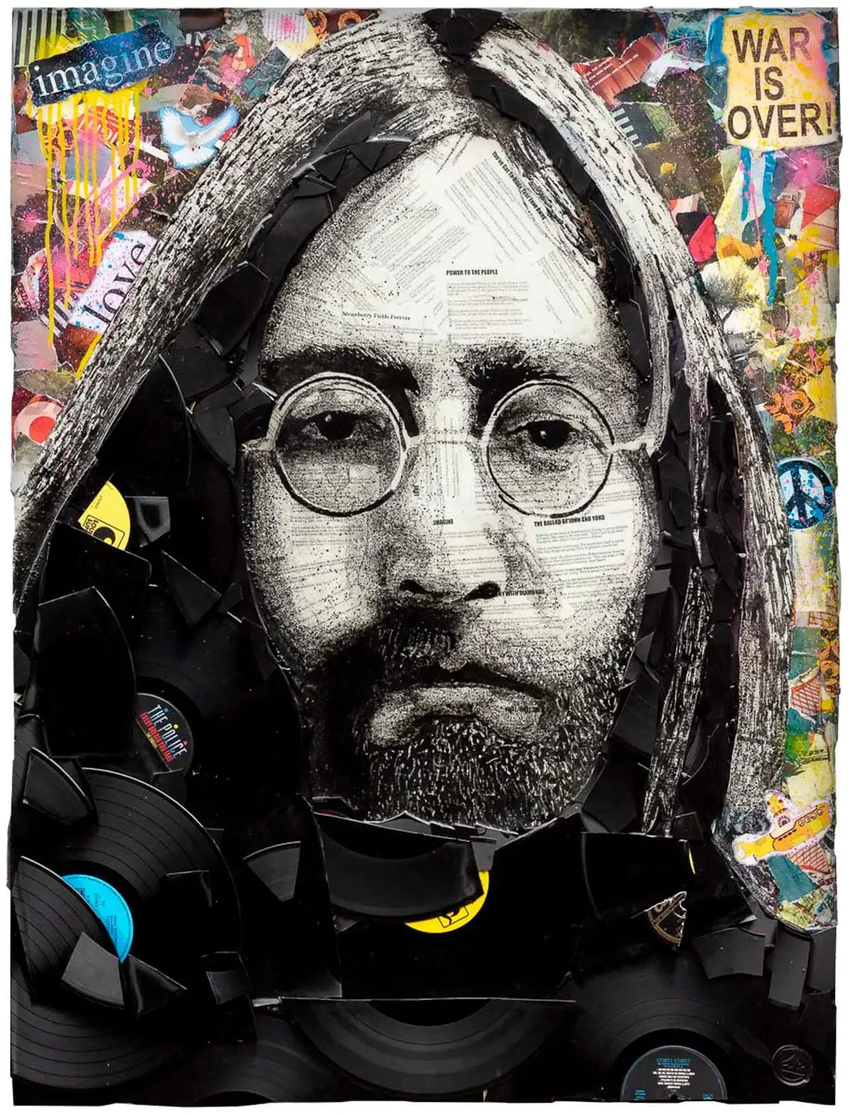 End War - Original - SOLD by artist Ben Riley - Wyecliffe Galleries