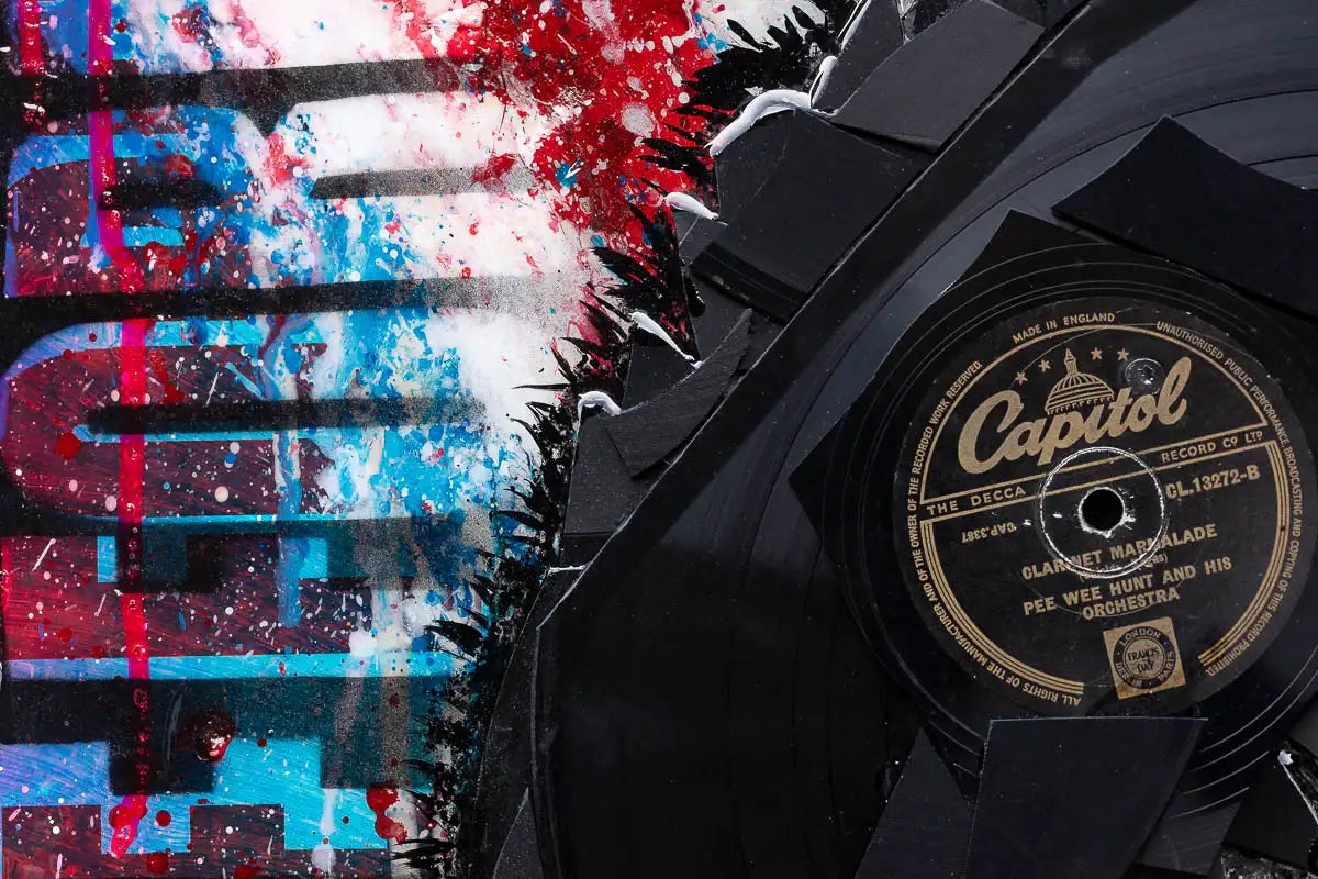 Live Forever - Original by artist Ben Riley - Wyecliffe Galleries