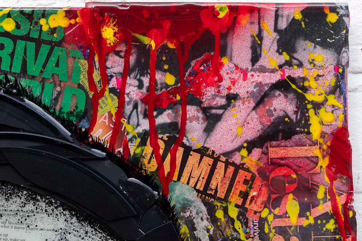 Live Forever - Original by artist Ben Riley - Wyecliffe Galleries