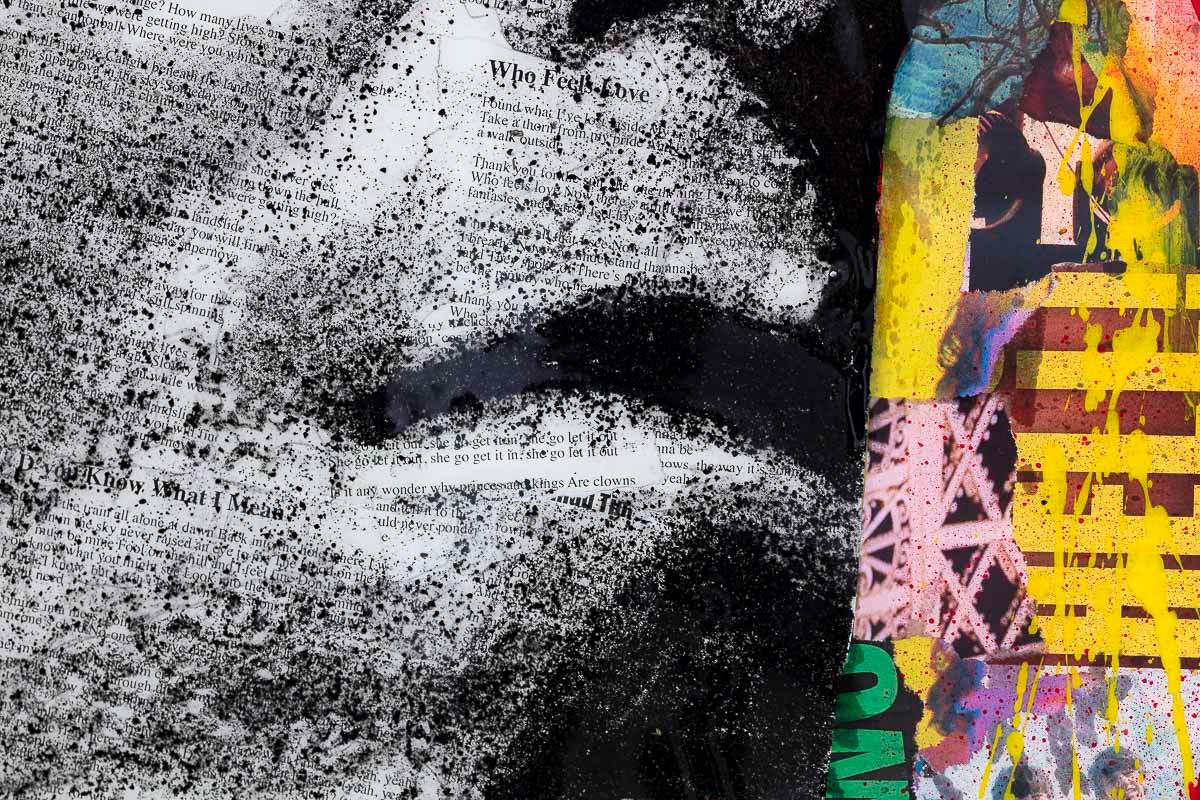 Live Forever - Original by artist Ben Riley - Wyecliffe Galleries