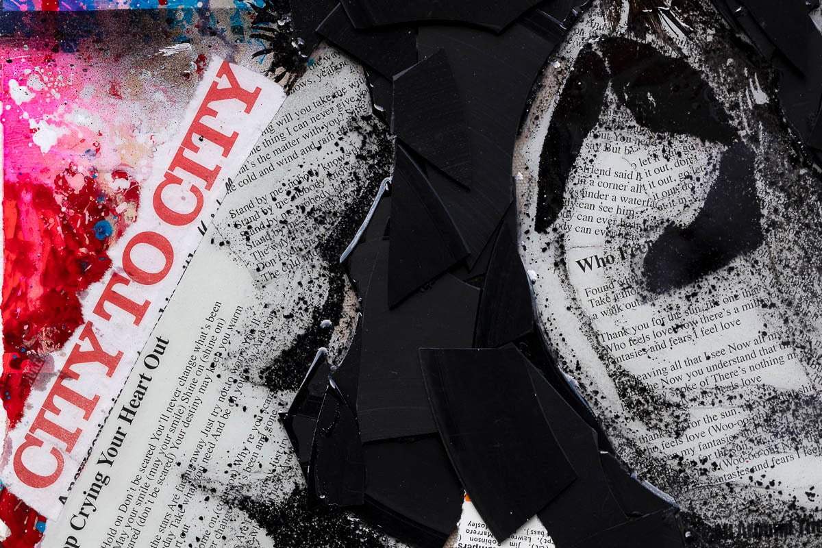 Live Forever - Original by artist Ben Riley - Wyecliffe Galleries