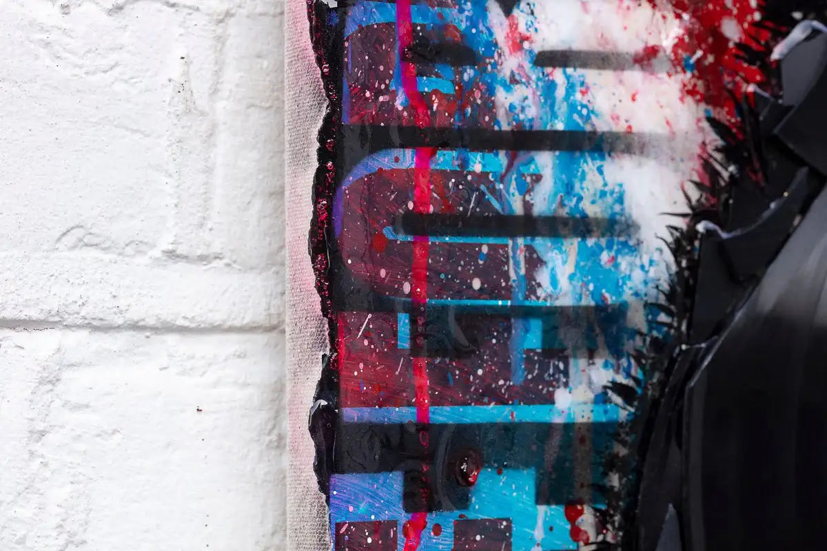 Live Forever - Original by artist Ben Riley - Wyecliffe Galleries