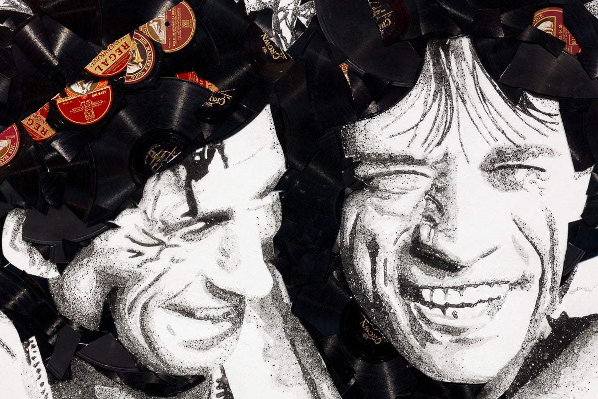 Wild Horses - Original by artist Ben Riley - Wyecliffe Galleries