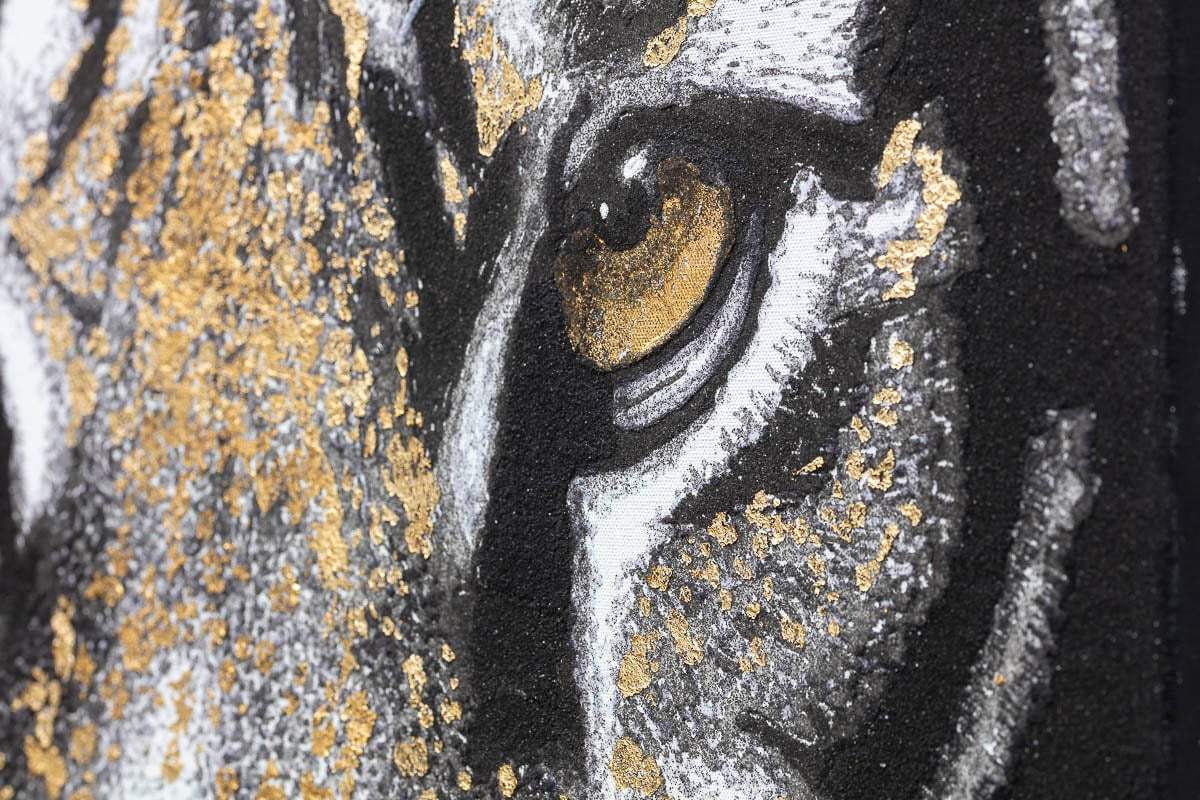 Strength (Gold) - Original by artist Ben Riley - Wyecliffe Galleries