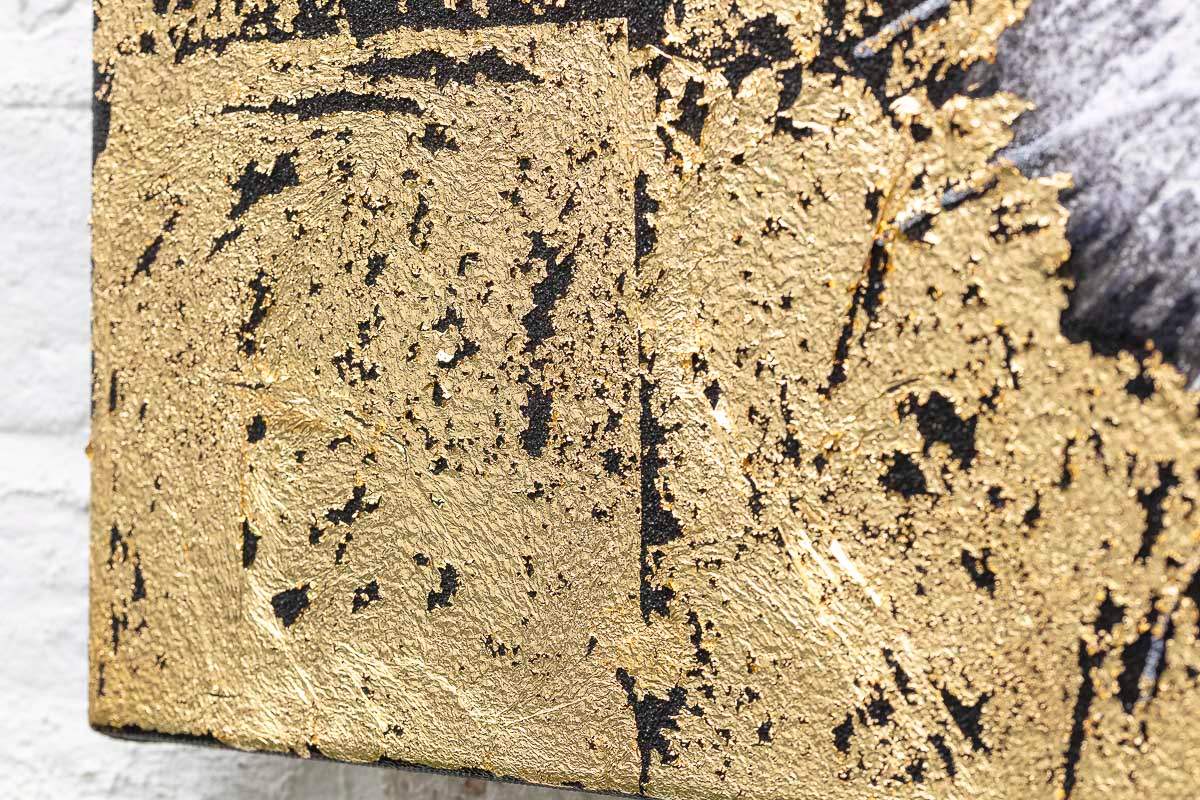 Strength (Gold) - Original by artist Ben Riley - Wyecliffe Galleries
