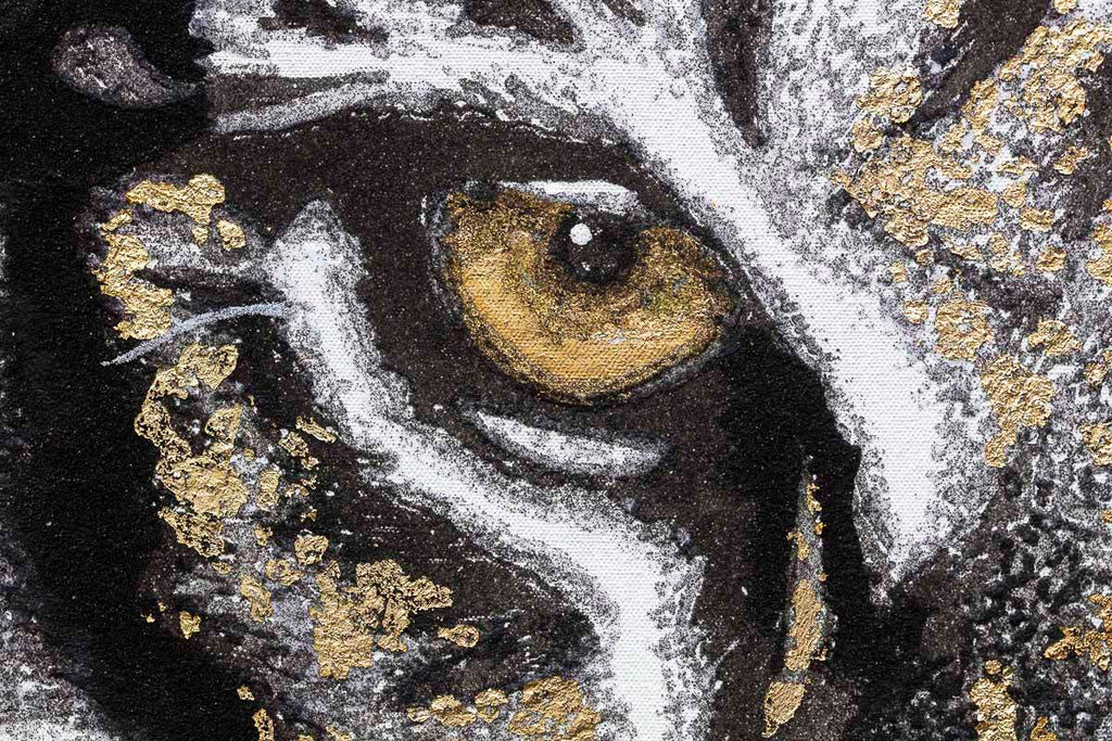 Strength (Gold) - Original by artist Ben Riley - Wyecliffe Galleries