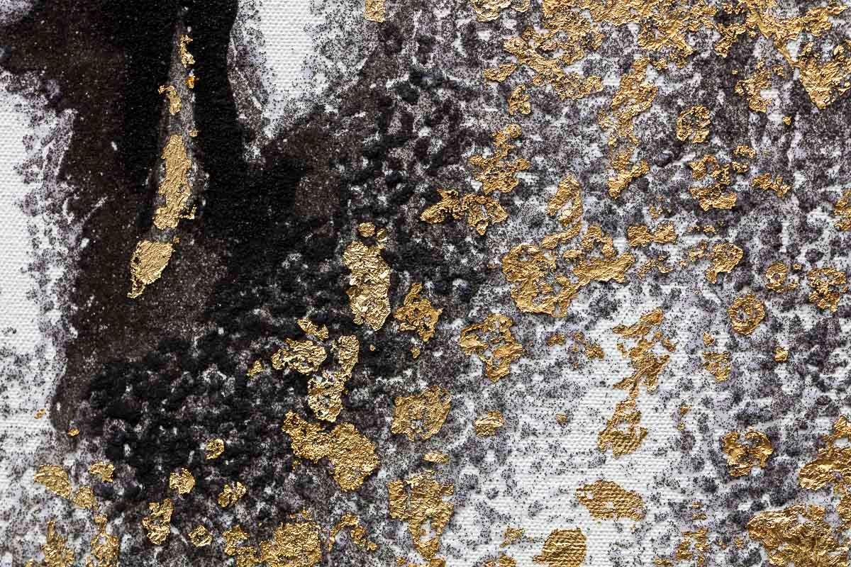 Strength (Gold) - Original by artist Ben Riley - Wyecliffe Galleries