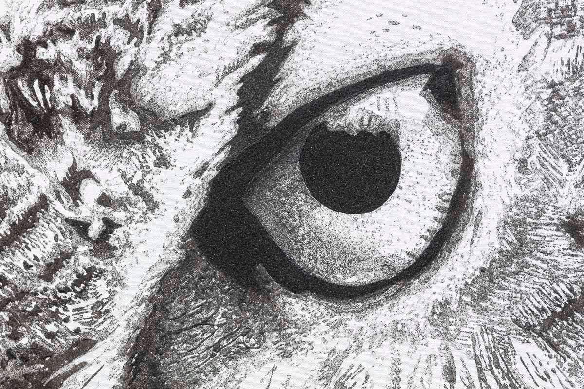 Wisdom (Gold) - Original by artist Ben Riley - Wyecliffe Galleries