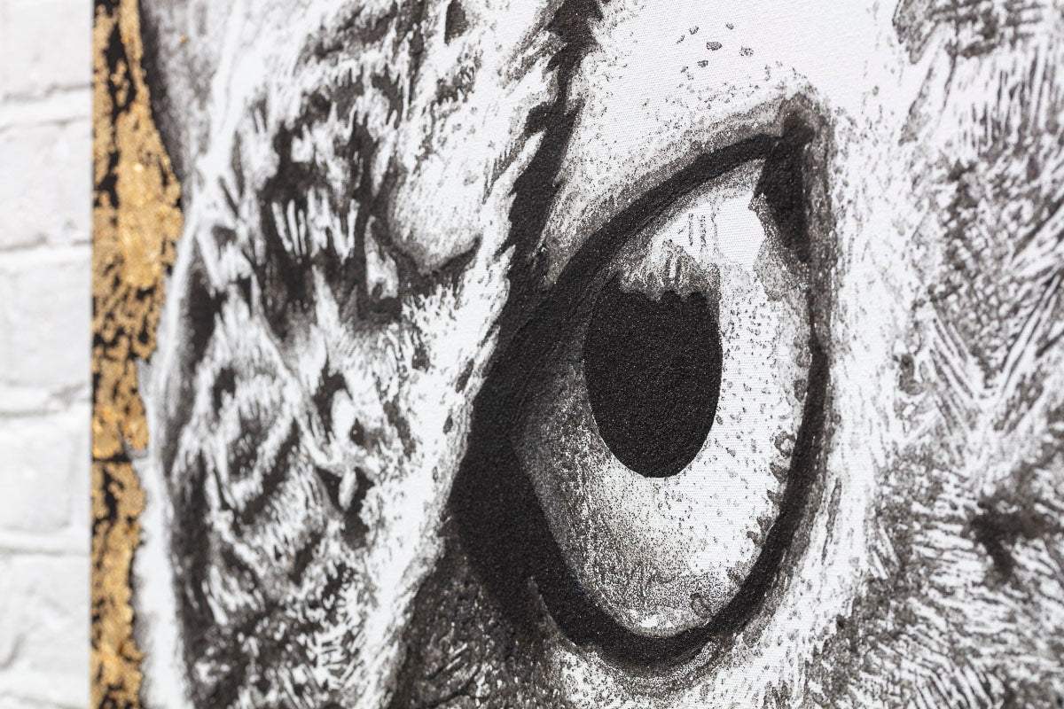 Wisdom (Gold) - Original by artist Ben Riley - Wyecliffe Galleries