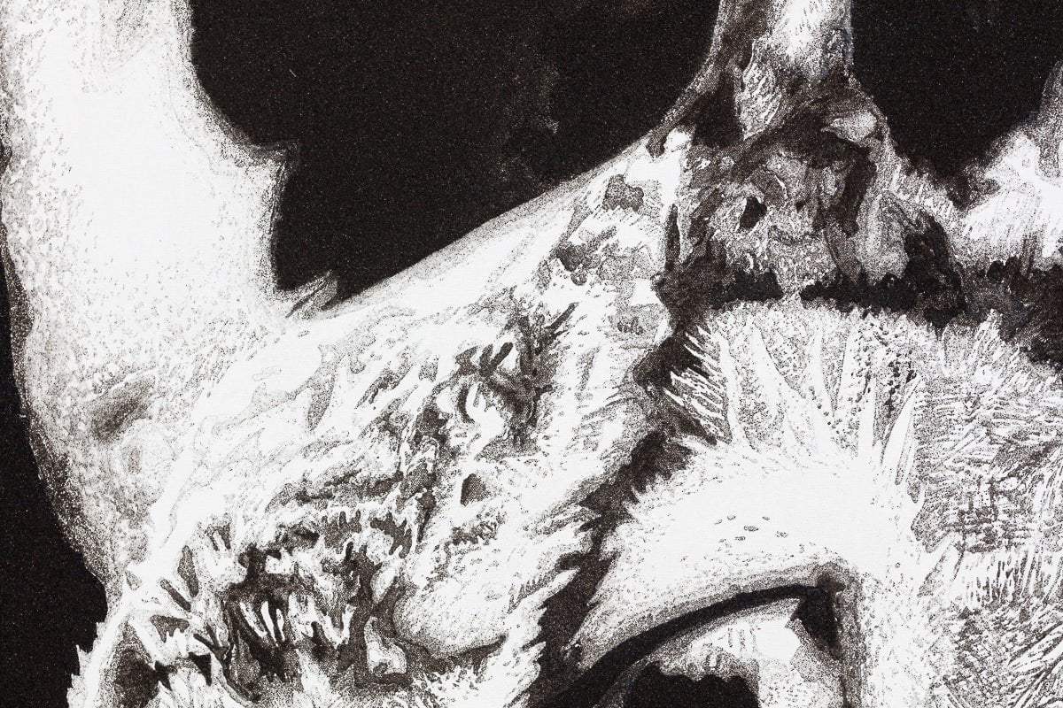 Wisdom - Original - SOLD by artist Ben Riley - Wyecliffe Galleries