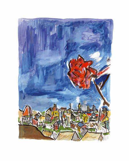 Drawn Blank Series Set of 8 (2009) - Rare Edition by artist Bob Dylan - Wyecliffe Galleries