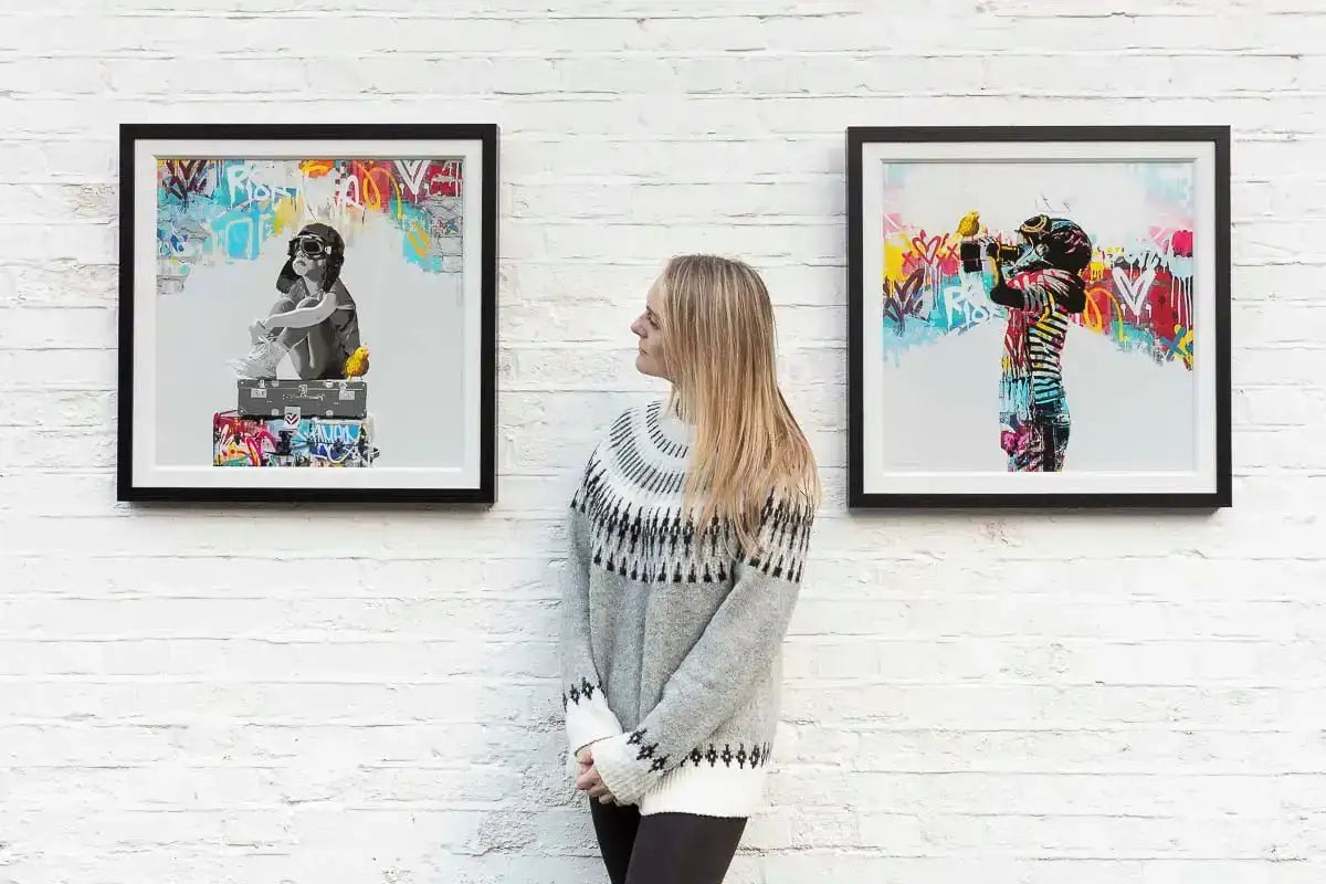 Rise Above - Edition by artist Bollee Patino - Wyecliffe Galleries