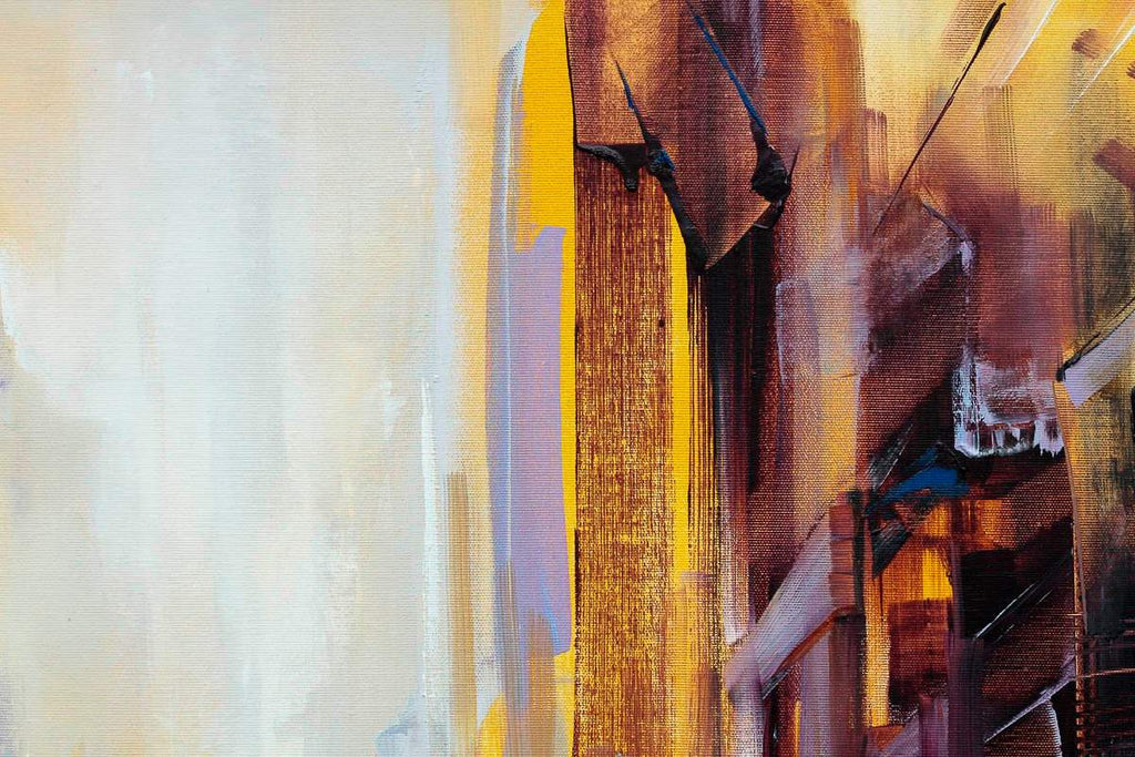 On The Way To The Sunset - Original - SOLD by artist Bozhena Fuchs - Wyecliffe Galleries