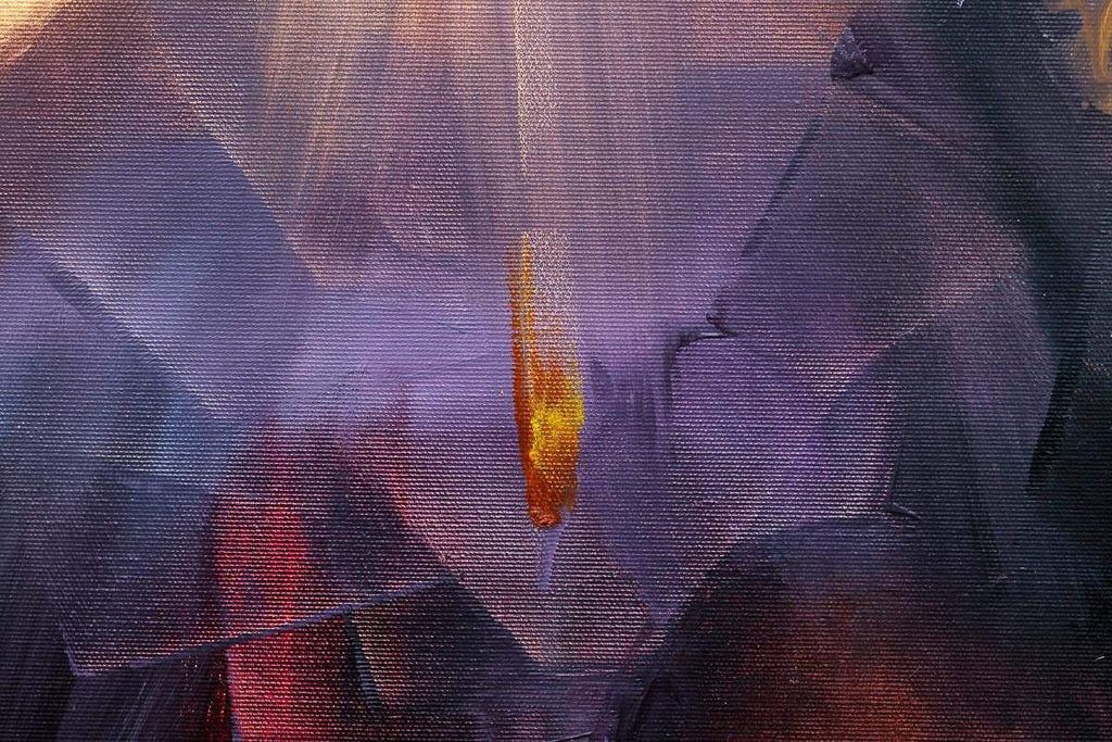 On The Way To The Sunset - Original - SOLD by artist Bozhena Fuchs - Wyecliffe Galleries