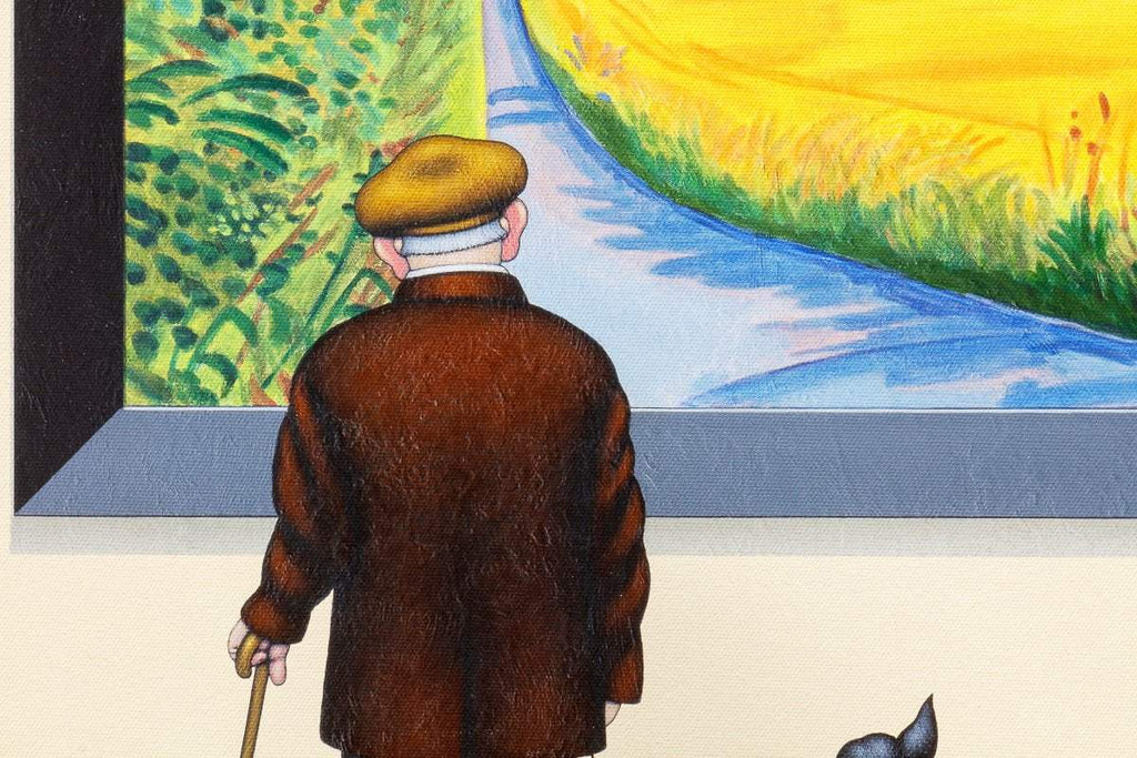 Walking Home - Edition - SOLD by artist Chris Chapman - Wyecliffe Galleries