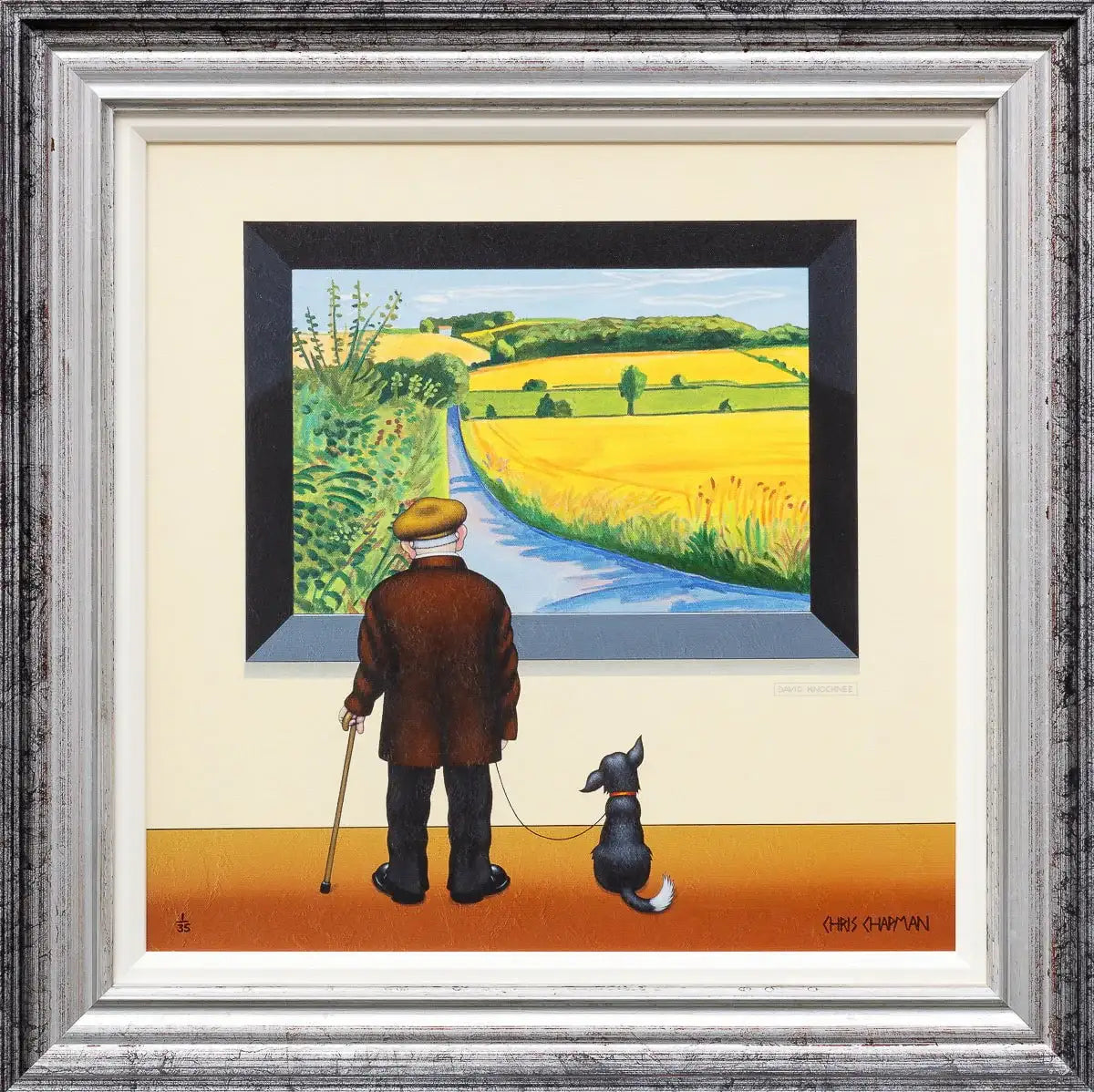 Walking Home - Edition - SOLD by artist Chris Chapman - Wyecliffe Galleries