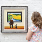 Walking Home - Edition - SOLD by artist Chris Chapman - Wyecliffe Galleries