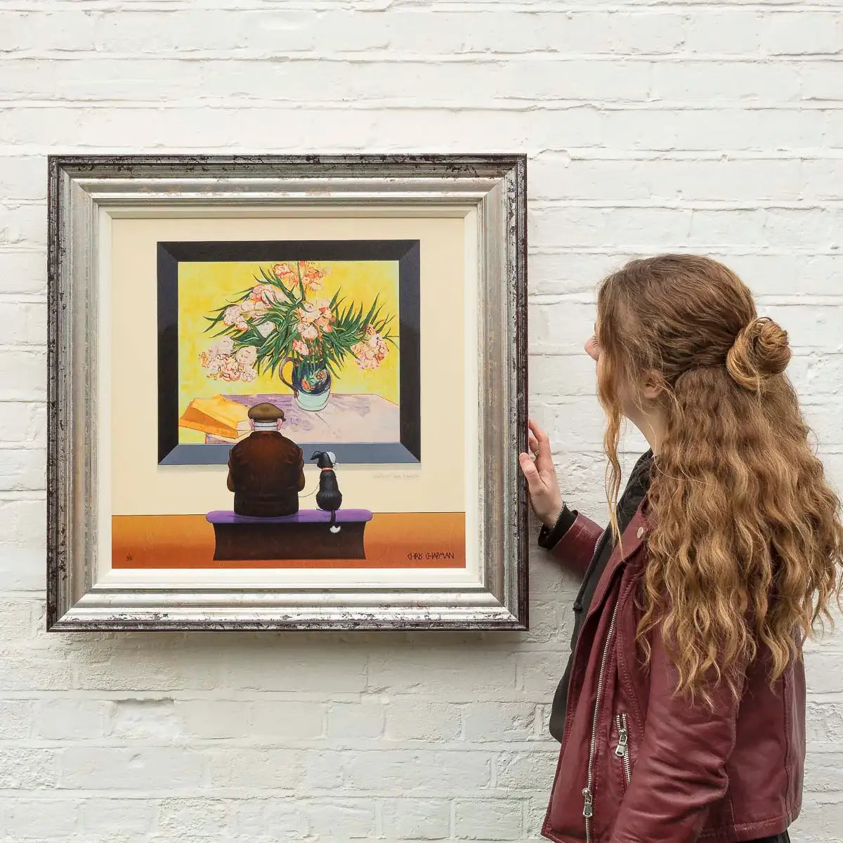 Blooms And Bandage - Edition by artist Chris Chapman - Wyecliffe Galleries