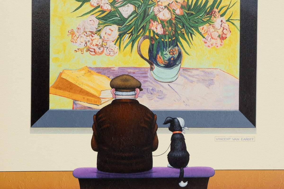 Blooms And Bandage - Edition by artist Chris Chapman - Wyecliffe Galleries