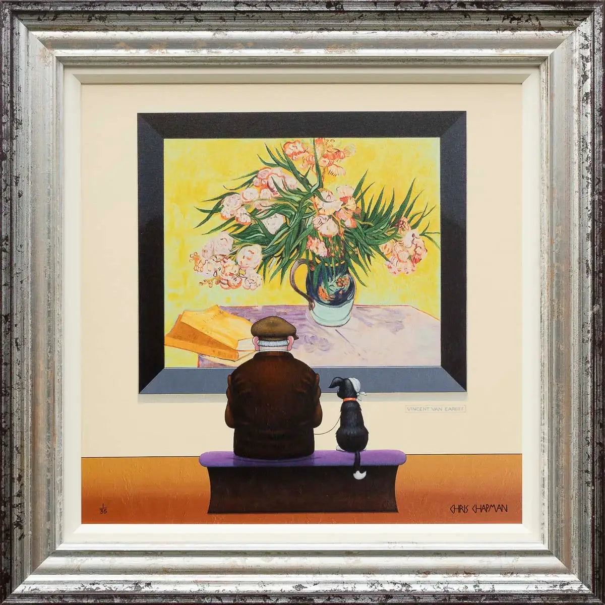 Blooms And Bandage - Edition by artist Chris Chapman - Wyecliffe Galleries