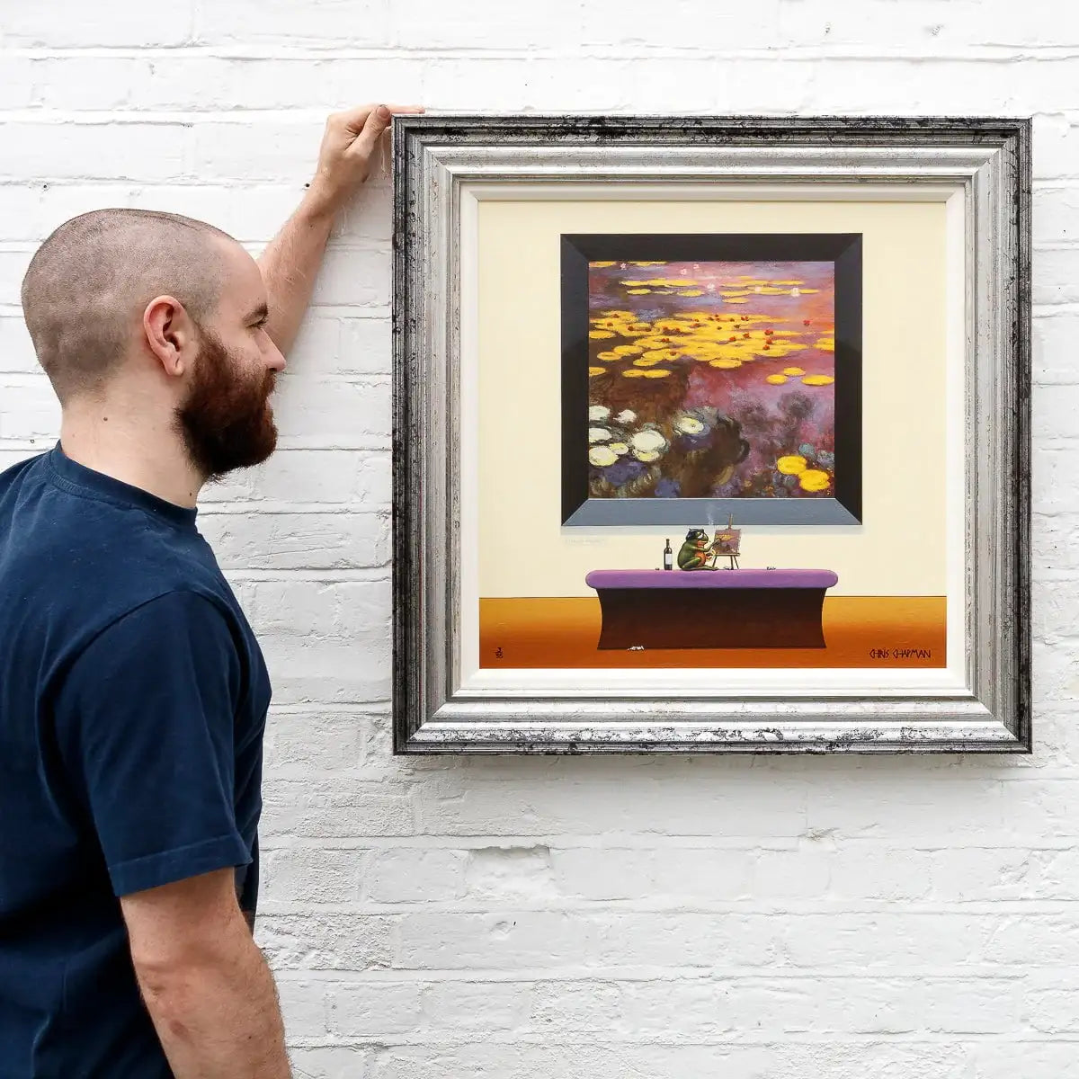 Bottled Inspiration - Edition by artist Chris Chapman - Wyecliffe Galleries