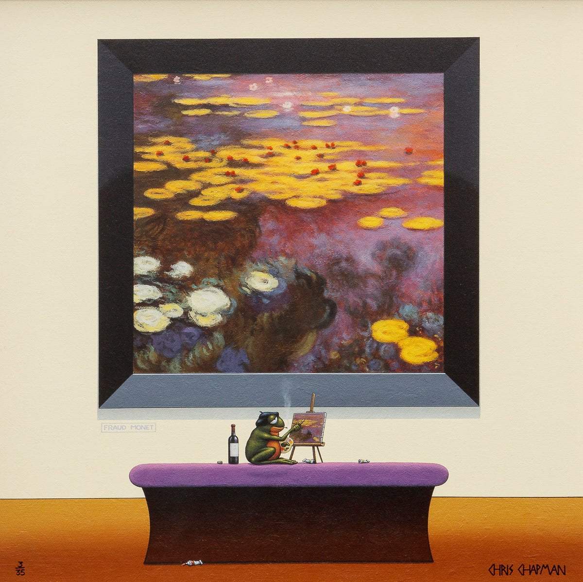 Bottled Inspiration - Edition by artist Chris Chapman - Wyecliffe Galleries