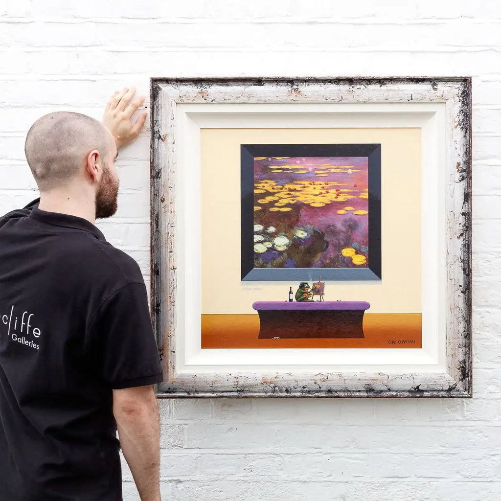 Bottled Inspiration - Original - SOLD by artist Chris Chapman - Wyecliffe Galleries