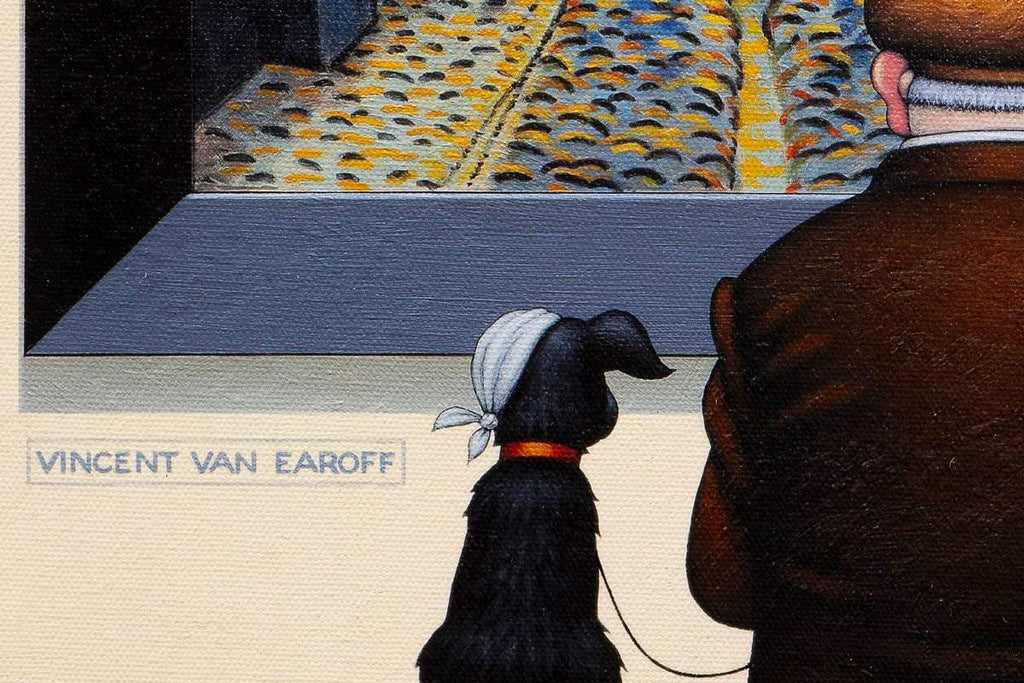 Cafe - Edition - SOLD by artist Chris Chapman - Wyecliffe Galleries