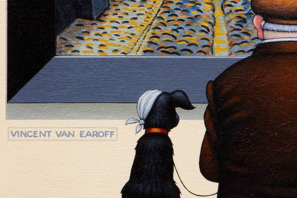 Cafe - Edition - SOLD by artist Chris Chapman - Wyecliffe Galleries