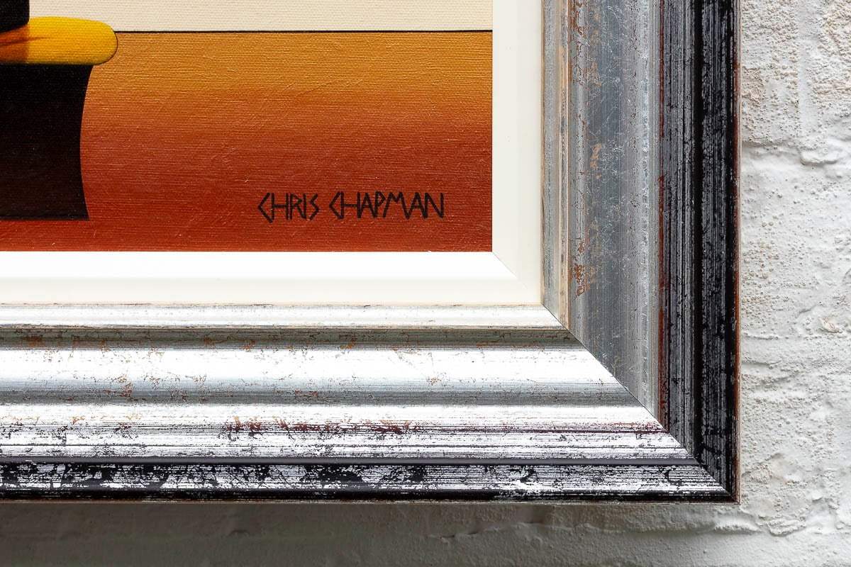 Cafe - Edition - SOLD by artist Chris Chapman - Wyecliffe Galleries
