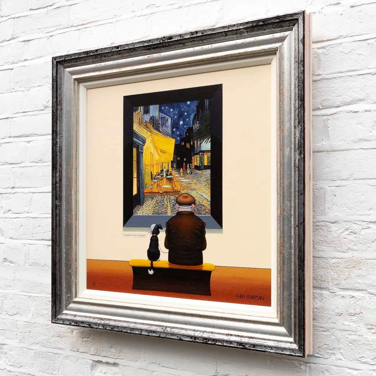 Cafe - Edition - SOLD by artist Chris Chapman - Wyecliffe Galleries