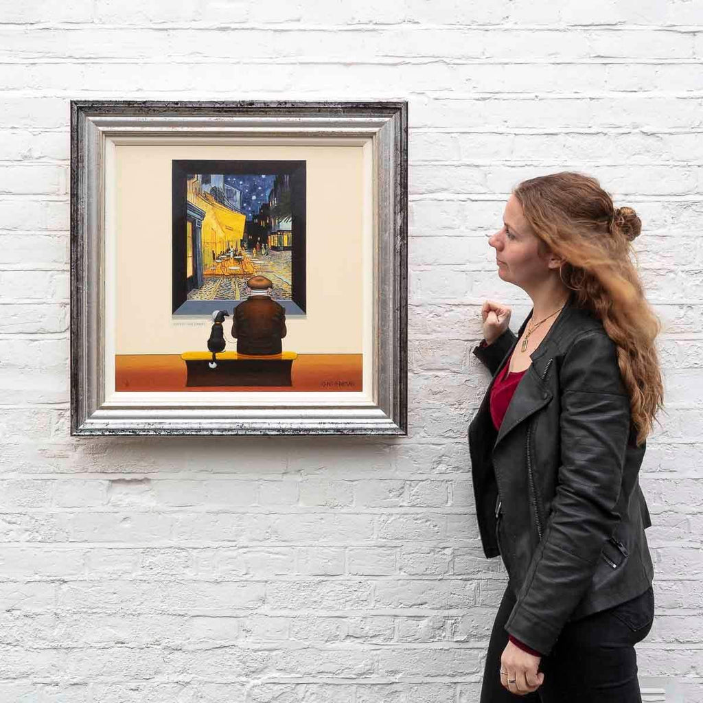 Cafe - Edition - SOLD by artist Chris Chapman - Wyecliffe Galleries