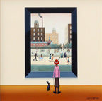 In The Park - Original - SOLD by artist Chris Chapman - Wyecliffe Galleries