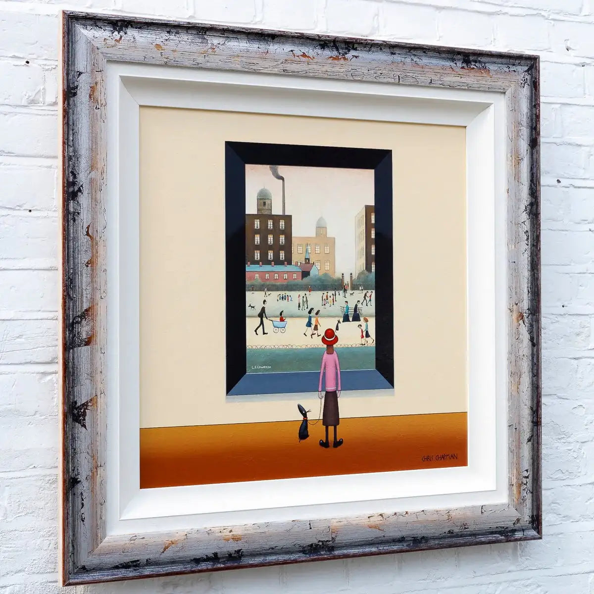 In The Park - Original - SOLD by artist Chris Chapman - Wyecliffe Galleries