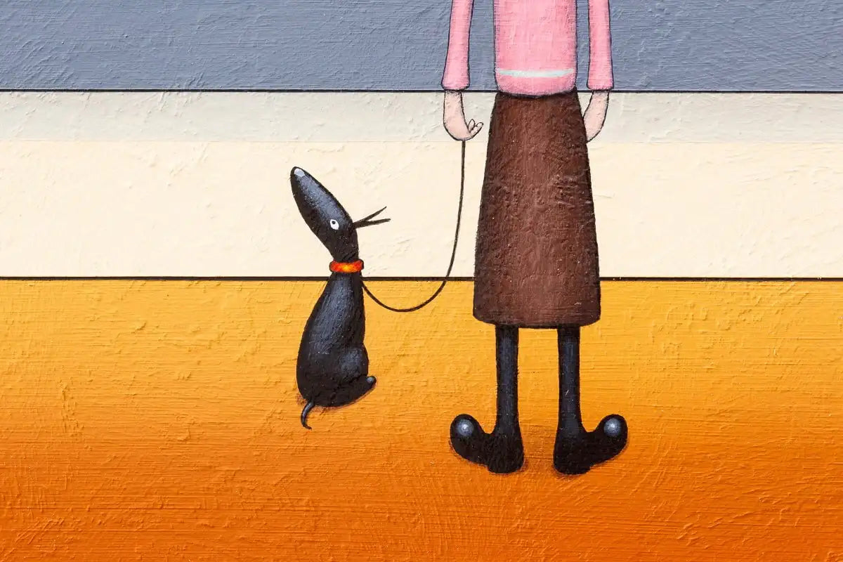 In The Park - Original - SOLD by artist Chris Chapman - Wyecliffe Galleries