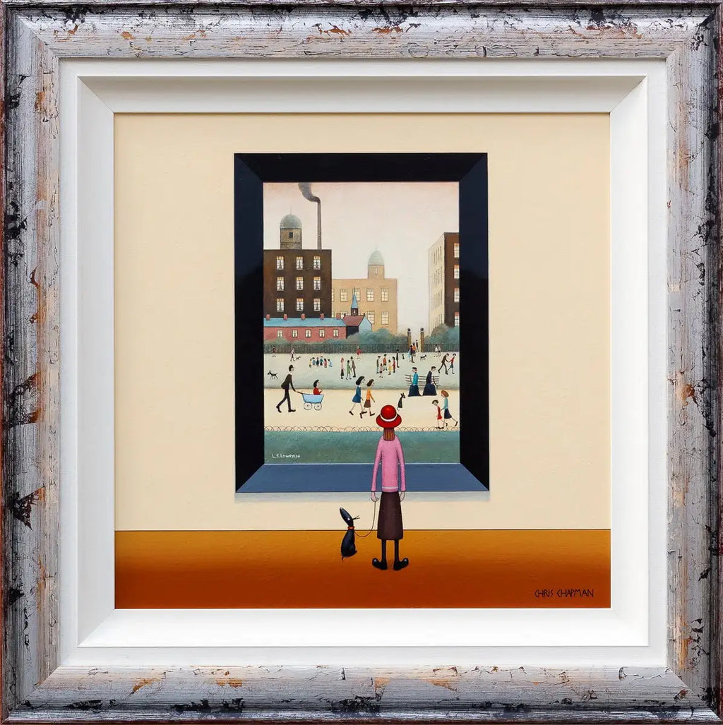 In The Park - Original - SOLD by artist Chris Chapman - Wyecliffe Galleries