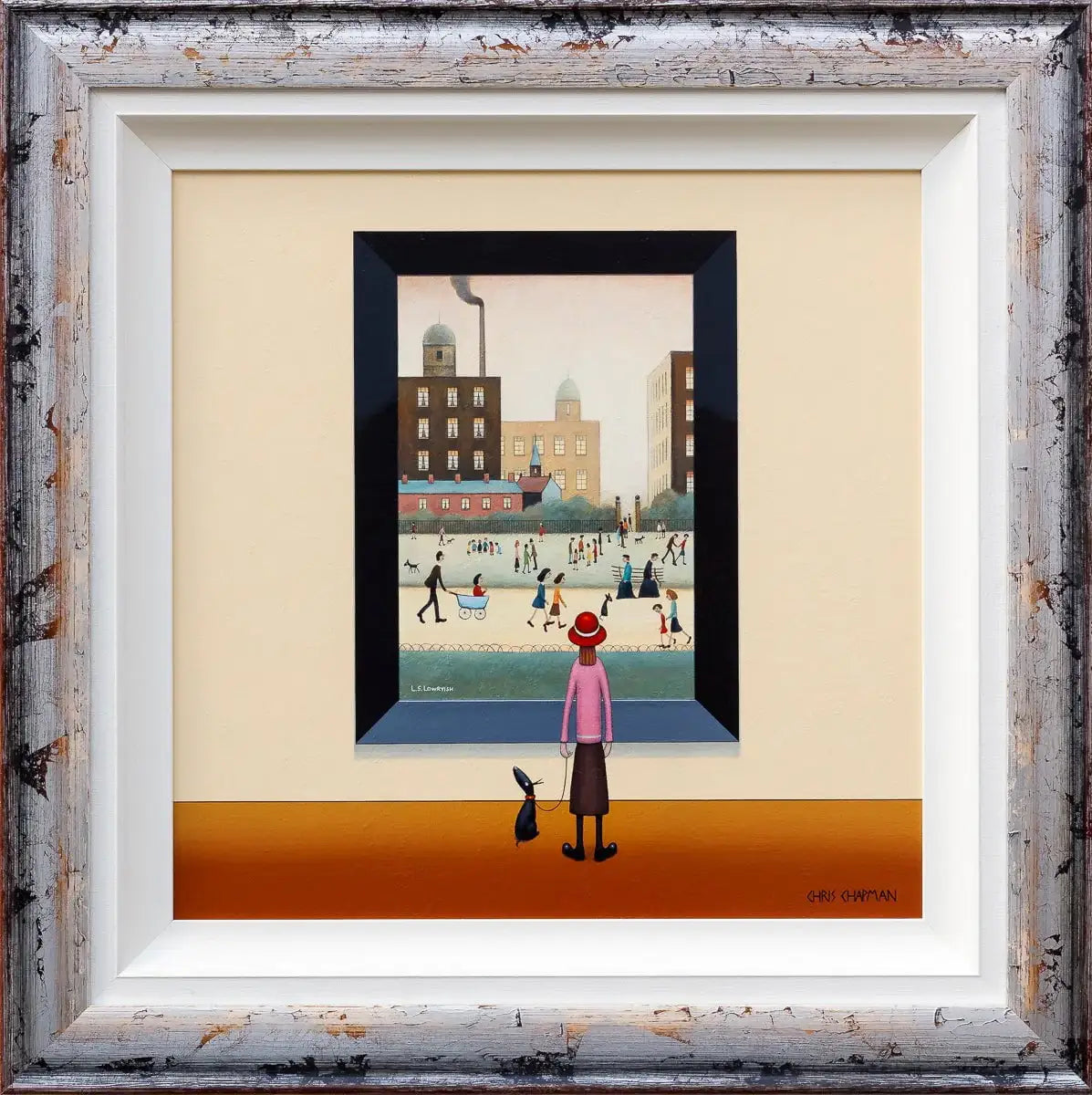 In The Park - Original - SOLD by artist Chris Chapman - Wyecliffe Galleries