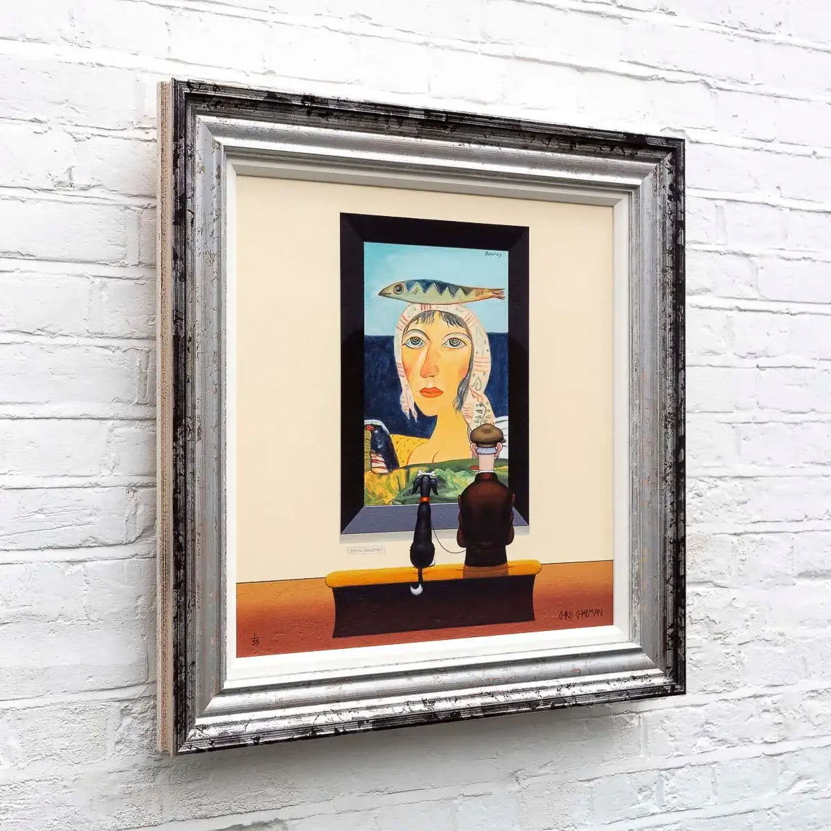 John Baloney - Bonehead - Edition by artist Chris Chapman - Wyecliffe Galleries