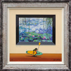 Le Paddle Boarder - Edition by artist Chris Chapman - Wyecliffe Galleries