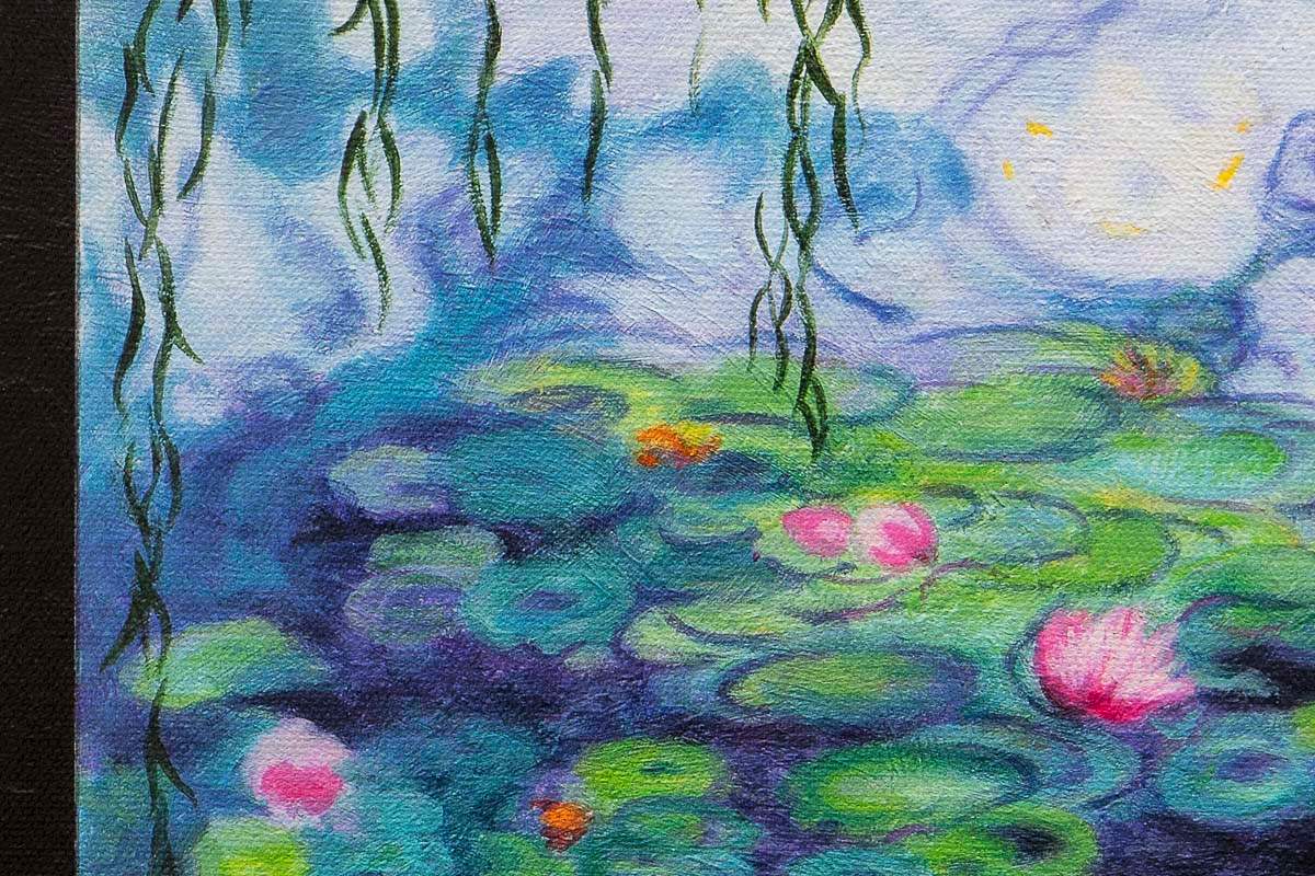 Le Paddle Boarder - Edition by artist Chris Chapman - Wyecliffe Galleries
