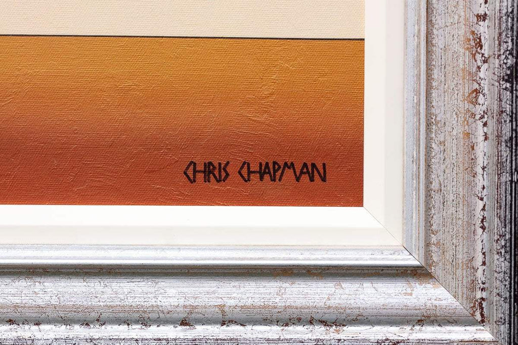 Le Paddle Boarder - Edition by artist Chris Chapman - Wyecliffe Galleries