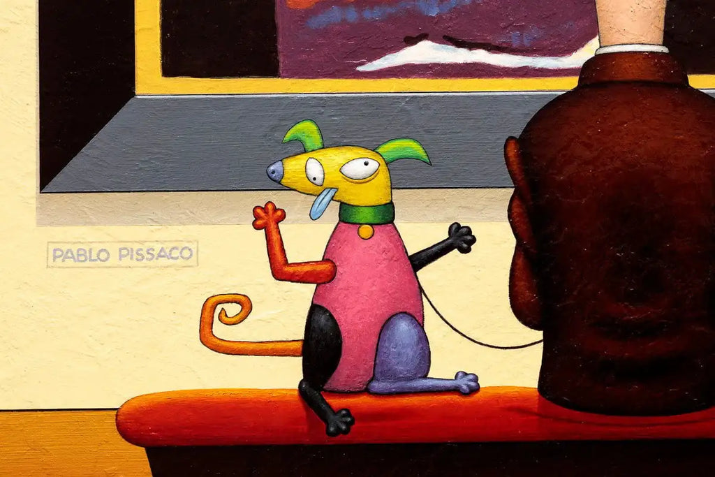 Pablo Picasso Bonkers - Original - SOLD by artist Chris Chapman - Wyecliffe Galleries