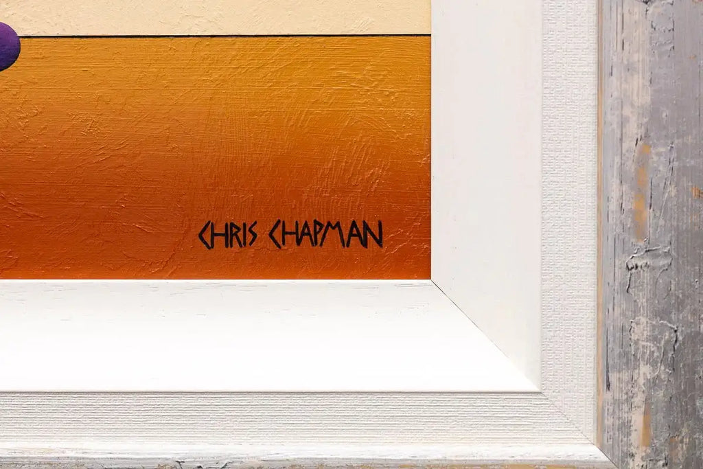 Picasso Pup - Original - SOLD by artist Chris Chapman - Wyecliffe Galleries