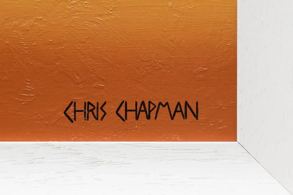 Piet Mindroan - Red, Yellow, Blue - Original by artist Chris Chapman - Wyecliffe Galleries