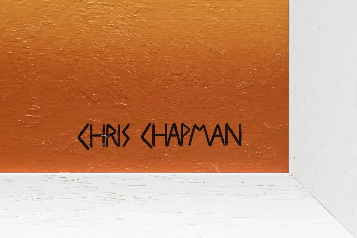 Piet Mindroan - Red, Yellow, Blue - Original by artist Chris Chapman - Wyecliffe Galleries